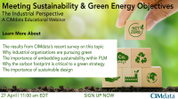 Webinar: Meeting Sustainability and Green Energy Transition Objectives: The industrial Perspective