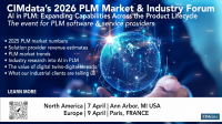 CIMdata PLM Market & Industry Forum (North America)