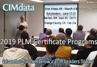 CIMdata PLM Certificate Program - Andover, MA (3 or 5-day programs)