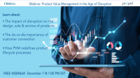 Webinar: Product Value Management in the Age of Disruption