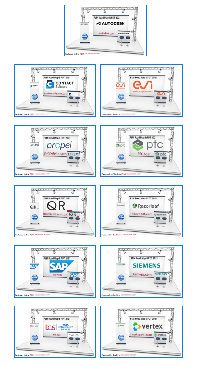PLM Road Map Fall 2021 Sponsors