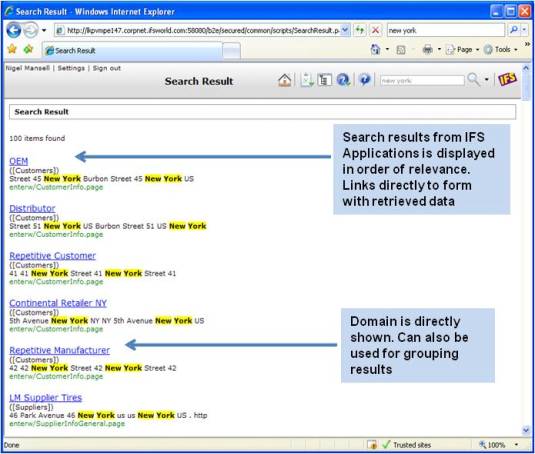 IFS Enterprise Search Illustration